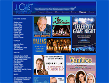 Tablet Screenshot of castproductions.com